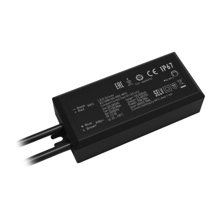 E.TRA.658.500 - Treiber ON/OFF 23W 500mA IP67